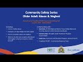 Older Adult Abuse and Neglect - Community Safety Series