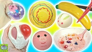 What's Inside Squishy Toys! Squishy Smoothie Mixing!  Doctor Squish