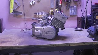 Simson S51 Engine Rebuild (M531). part1 Disassembly and inspection