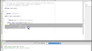 Reading Java Code - Module 6 - Symbols