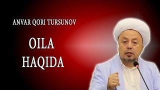 Anvar Qori Tursunov [ Barcha Maruzalari Bir Videoda Mo'jassam ]