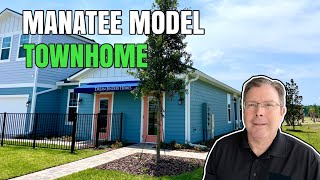 Manatee model by Dreamfinders Homes | Silverleaf | New Townhomes For Sale St. Augustine, FL