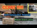 Ganti kampas rem belakang nissan grand livina #otomotif #car #bengkel