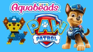 Paw Patrol Chase Water Fuse Beads / AquaBeads DIY