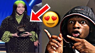 Billie Eilish Wins Song Of The Year | 2020 GRAMMYs | REACTION