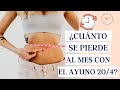 ¿Cuánto puedo PERDER EN UN MES con el AYUNO INTERMITENTE 20/4? | Resultados | Cuántos kilos al mes