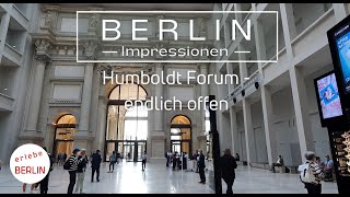 [4K] Humboldt Forum - finally open - first impressions