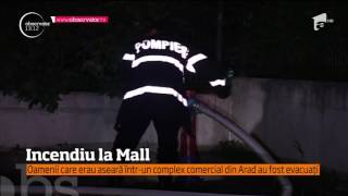 A fost panică mare într-un mall din Arad