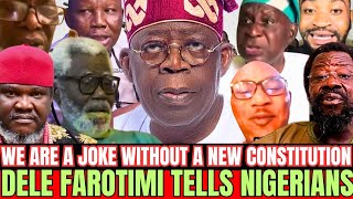 We Must Fight For a New Constitution If We Want Change - Dele Farotimi