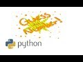 Number Guessing Game 1-10 Written in Python (includes while-loop)