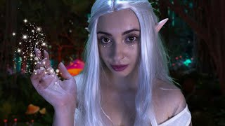 ASMR elfa sanadora te ayuda a dormir 🧝🏻‍♀️ Roleplay en español