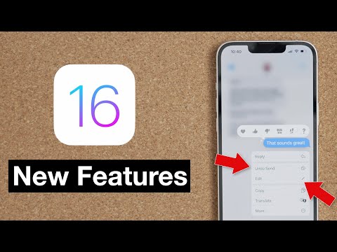 iOS 16: all the new features to know!