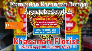 Kumpulan Model Karangan Bunga Terbaru 2021 || Khasanah Florist Pengiriman Area Jabodetabek - Part 1