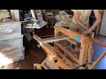 learn to weave 3 warping and threading the loom