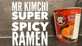 Paldo Mr Kimchi Ramen HOT , 팔도미스터김치라면 , Korean Kimchi Ramen Review