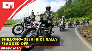 Meghalaya: BSF’s Shillong-Delhi motorcycle rally flagged off