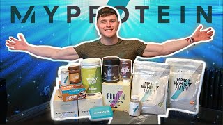 MYPROTEIN HUGE UNBOXING FOR 2020