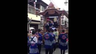 2013水窪祭り:屋台引き回し１