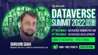 Gems of Dataverse – Tips & Tricks - Dataverse Summit 2022