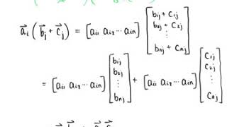 Left Distributive Law of Matrix Multiplication