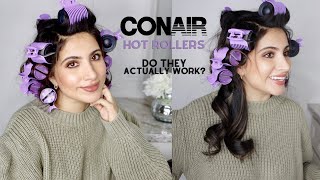 HOW TO: CONAIR XTREME INSTANT HEAT CERAMIC HOT ROLLERS - BLOWOUT AT HOME? | DO THEY ACTUALLY WORK?