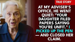 At My Financial Adviser's Office, He Went Quiet: "Your Daughter Filed Papers Saying You're Unfit...