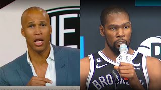 "Got Everything he Wanted!" Richard Jefferson Calls Out Kevin Durant for Nets Media Day First Take