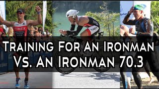Training for a Half vs. Full Distance Ironman