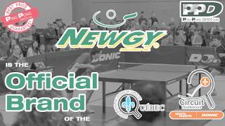 Newgy: Quebec Table Tennis Federation Official Brand