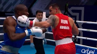 R32 80KG KOVACS PAL (HUN) vs OKAKA ROBERT NEHEMIAH (KEN) | IBA Men's World Boxing Championships 2023