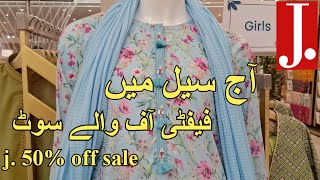 J.Junaid Jamshed Flat 50% \u0026 40% OFF Sale 😱🥳 J.Summer Gala Sale 2025