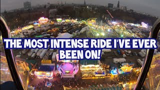 The MOST INTENSE ride I have EVER been on! Eclipse! (Mondial Capriolo) - Hamburger Winterdom 2018