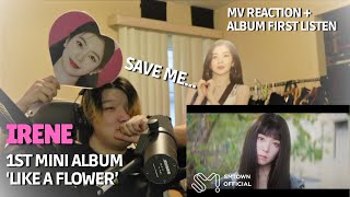 1st Reaction to IRENE 아이린 'Like A Flower' MV + First Listen to Like A Flower - The 1st Mini Album!