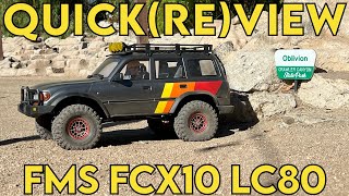 Crawler Canyon Quick(re)view: FMS FCX10 LC80