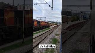 🚂 Tirupati - Katpadi Memu Arriving Chittoor. #trainshortvideo #trainshort #train #chittoor