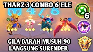 THARZ SKILL 3||REKOR BIKIN MUSUH SURENDER DENGAN DARAH TERBANYAK||DARAH 90 LANGSUNG MENYERAH BOSS