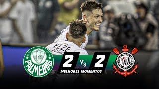 Palmeiras 2 x 2 Corinthians | Melhores Momentos (COMPLETO) | Paulistão 2024