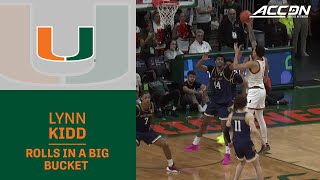 Lynn Kidd Rolls In A Big Bucket For Miami