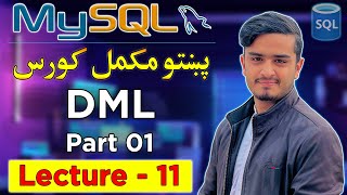 SQL INSERT & UPDATE Commands in Pashto | DML in SQL Explained with Examples | MySQL Lecture 11