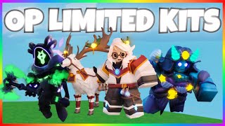 I used only LIMITED Kit Bundles in Roblox Bedwars.. (RARE)