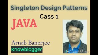 🔥 *"Master Singleton Design Pattern in Java | Step-by-Step Tutorial with Examples | Arnab Sir"*