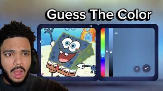 Guessing The Color of Childhood Cartoon Characters
