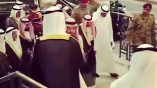 امير الكويت يرأس استقبال كبير لابن سلمان 《🇰🇼❤🇸🇦》