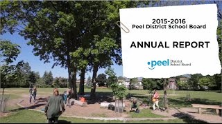 Peel District School Board 2015-16 Annual Report