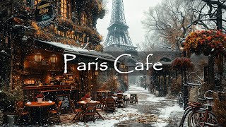 Paris Coffee Shop Ambience ☕ Smooth Bossa Nova Jazz Music for Relax, Study | Bossa Nova Cafe