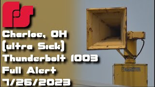 (ULTRA SICK) Thunderbolt 1003 - Full Alert - Charloe, OH