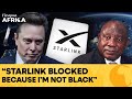 Musk Again Accuses South Africa of Discrimination Over Starlink’s Licence | Firstpost Africa | N18G