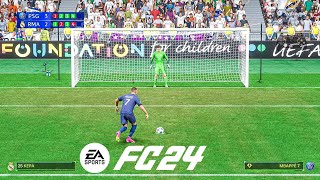 FC 24 PSG vs REAL MADRID // Penalty Shootout