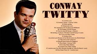 Conway Twitty Greatest Hits Playlist -  Conway Twitty Best Songs Country Hits Album