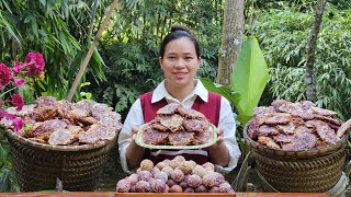 How To Make Delicious & Crispy Purple Sweet Potato Cakes Goes to market sell. Ly Thi Ca